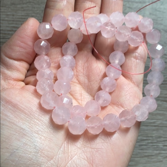 Pink Quartz Wire Wrapped Ring (J7) - Picture 4 of 4